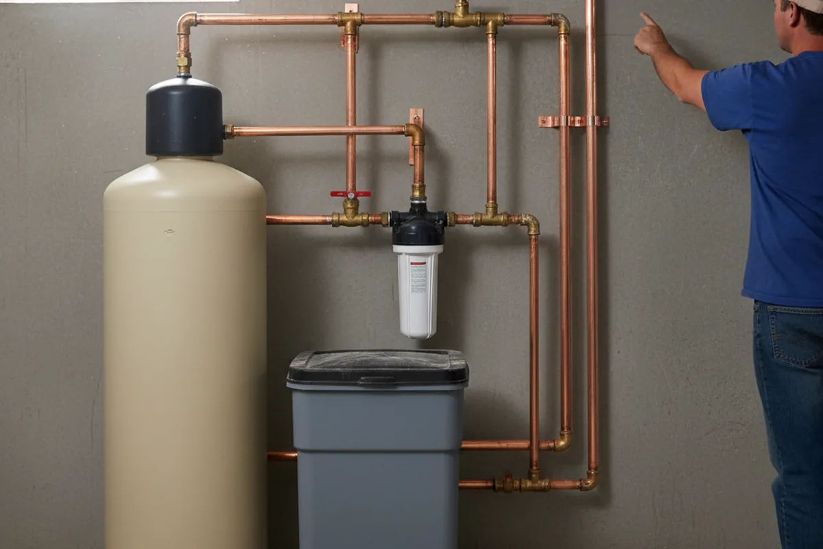Whole-house water treatment system installed in Kaufman